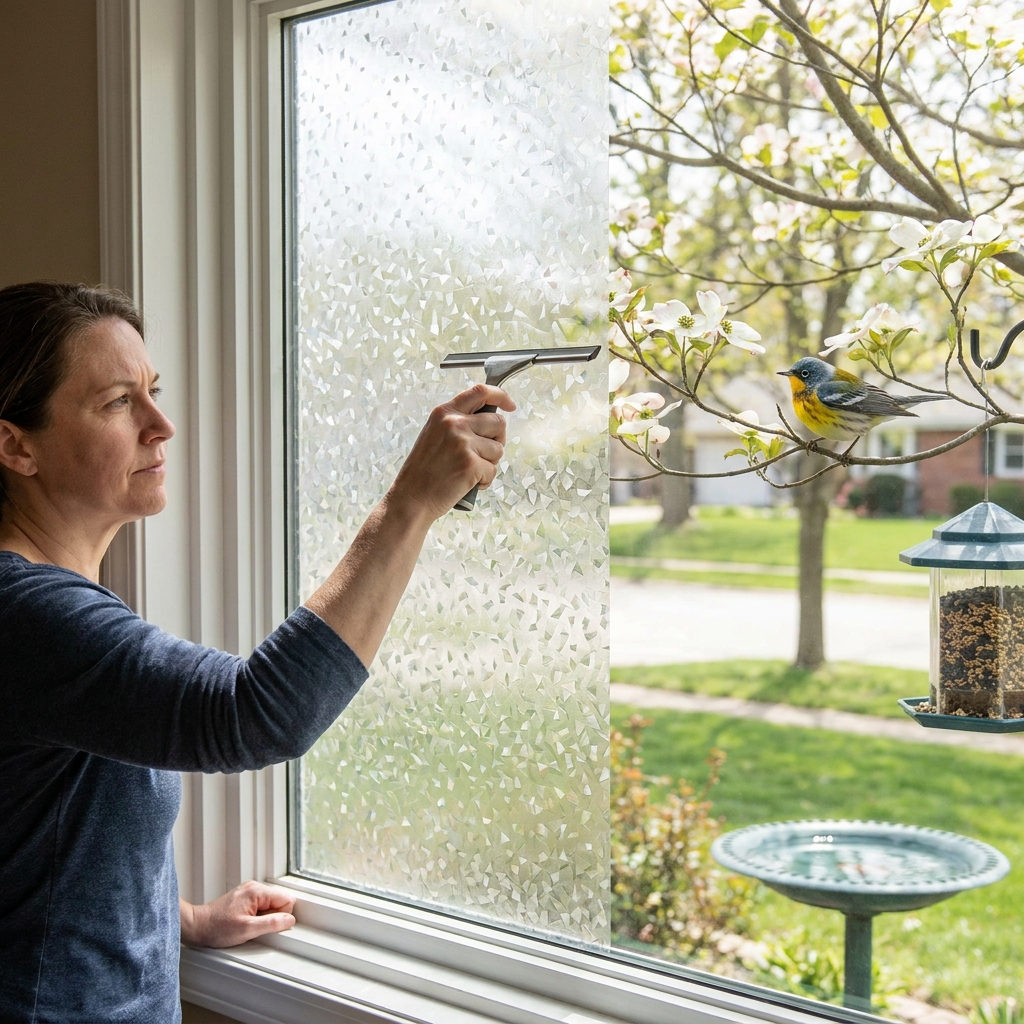 Bird-safe windows for spring and summer: reducing collisions at home