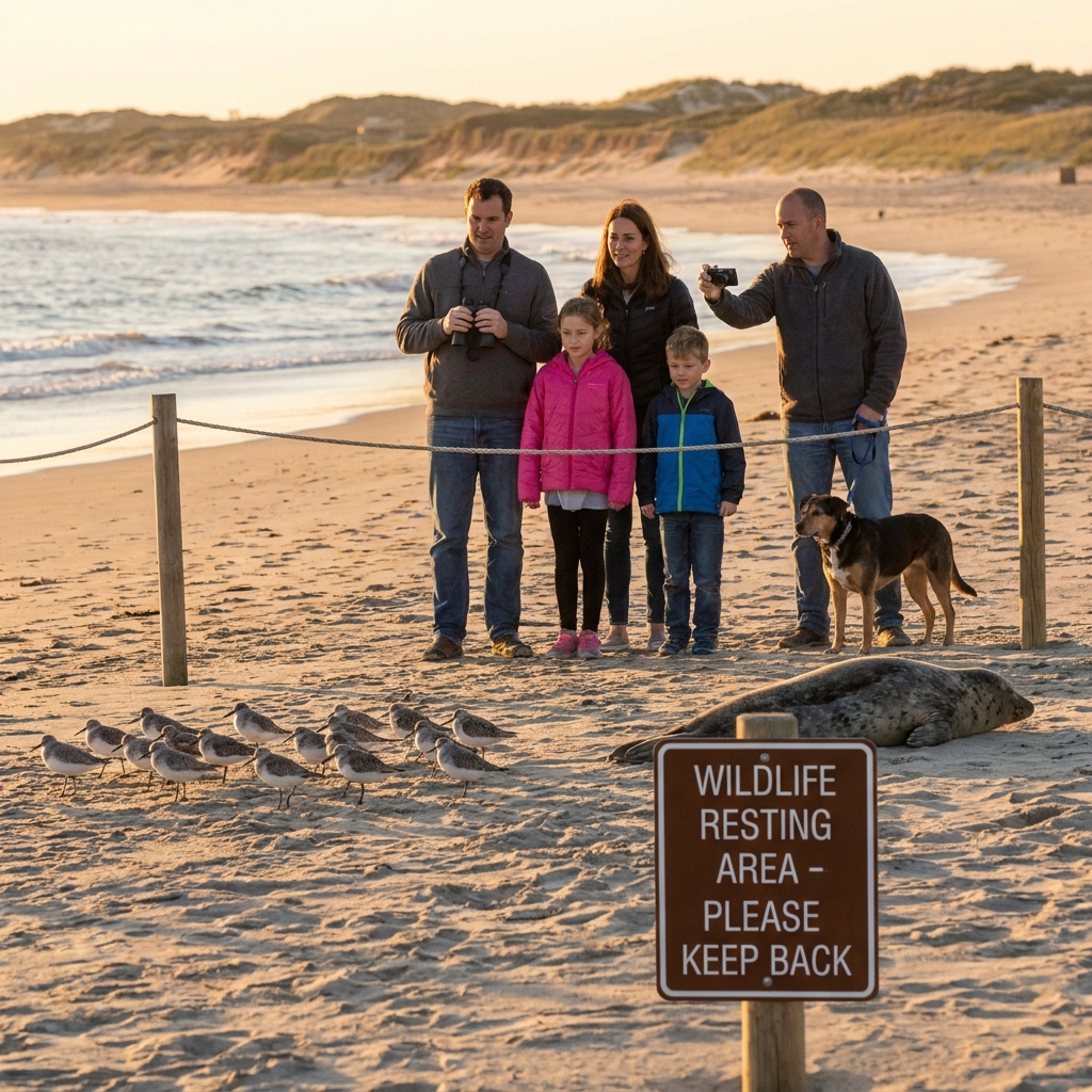 Beach and lake wildlife etiquette for the start of summer travel season