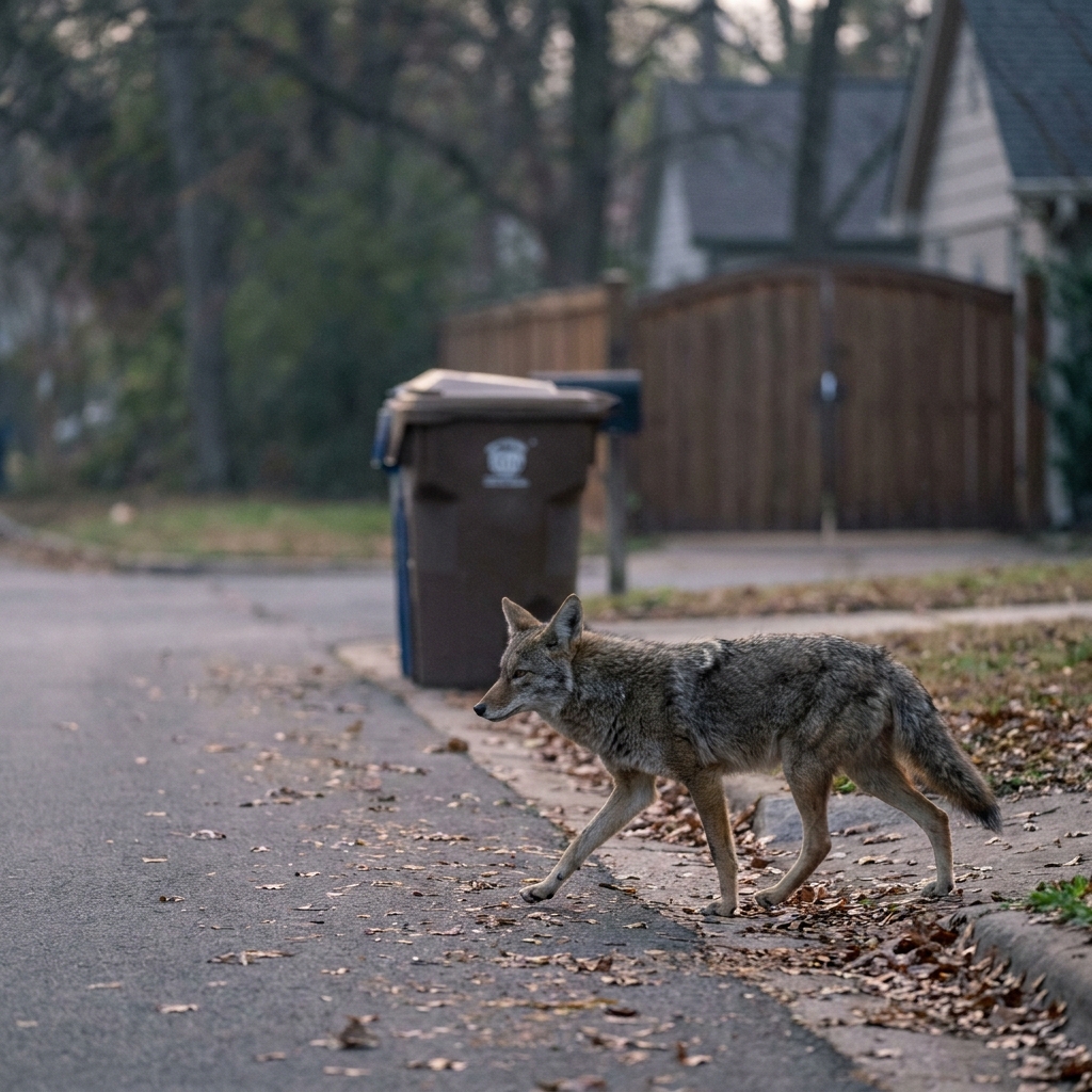 Coyotes in the suburbs: practical coexistence tips for pets, trash, and nighttime routines