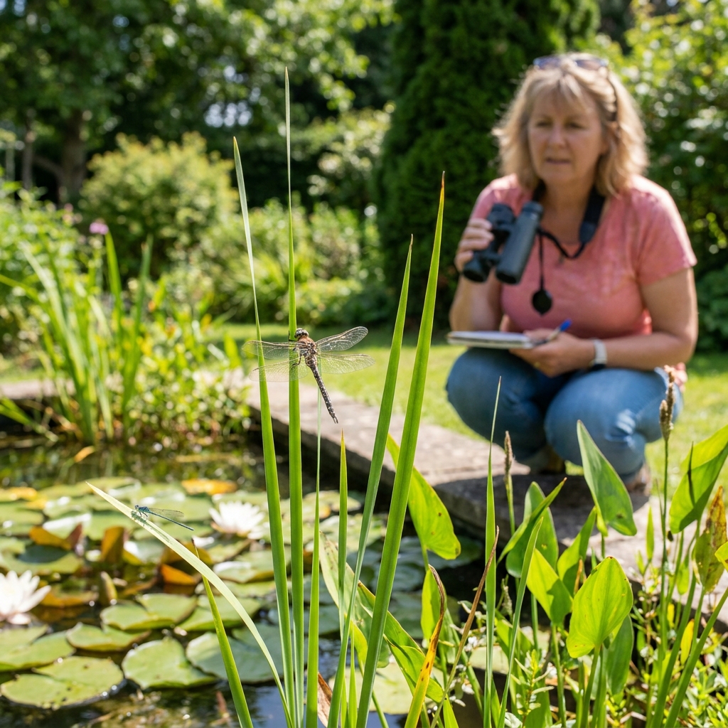 Dragonflies and damselflies: a backyard-friendly guide to identification and habitat
