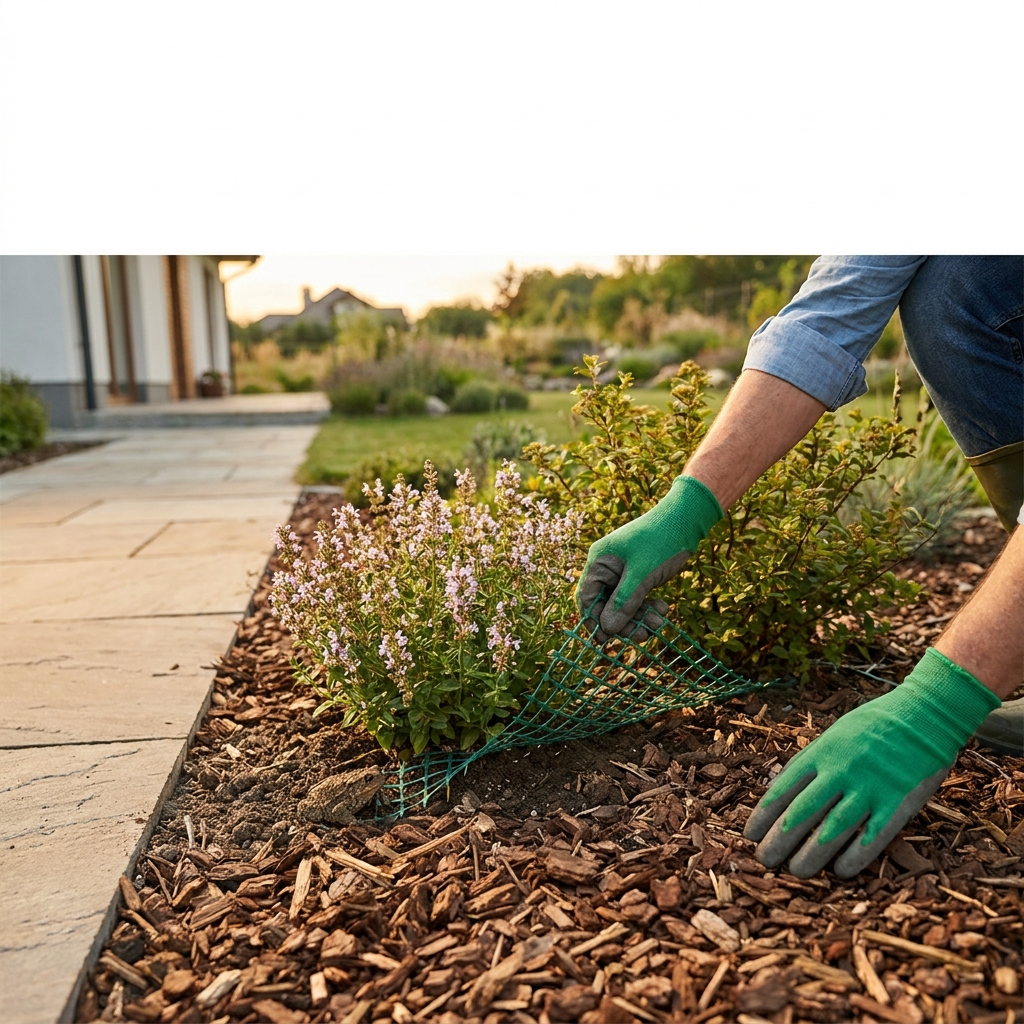 Wildlife-friendly mulching and garden edging: how to garden without creating hidden hazards