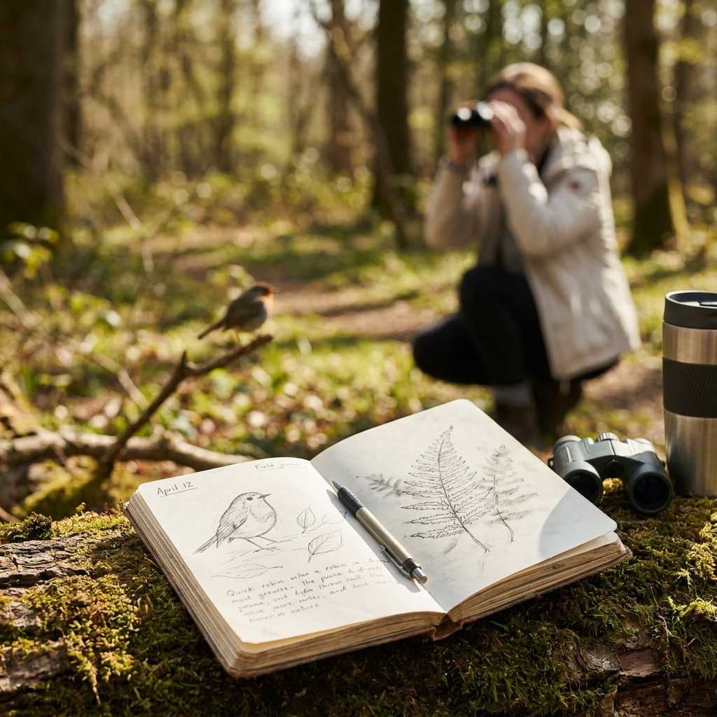 Nature journaling for beginners: a simple, relaxing way to notice wildlife in late spring