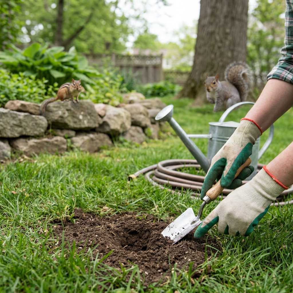Chipmunks, squirrels, and ‘yard holes’: how to identify what’s digging and what to do humanely