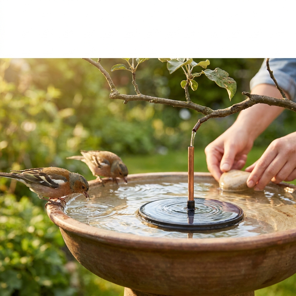 Hydration for backyard wildlife during early summer heat: safe water sources you can maintain