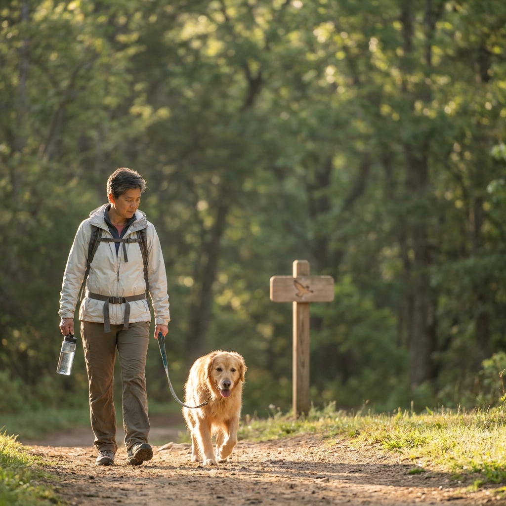 Heat-safe dog walking in summer: protecting wildlife and your pet on trails and in neighborhoods