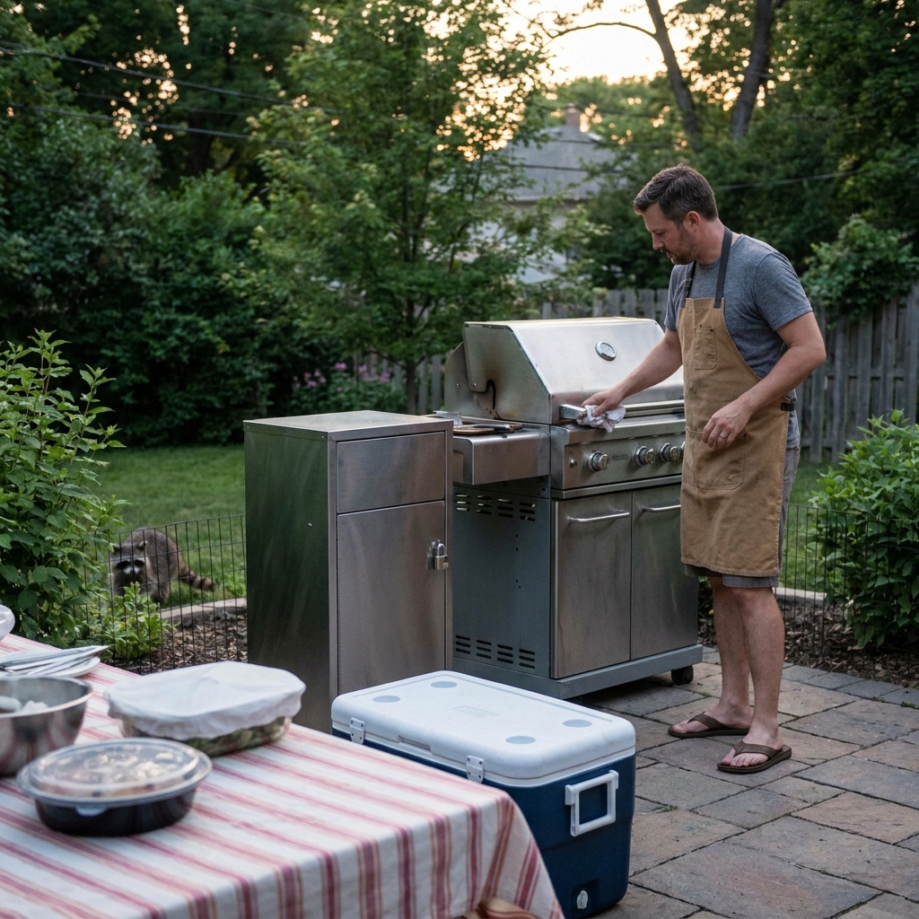 Wildlife-safe grilling and backyard BBQ habits: keeping animals away from food smells without harsh deterrents