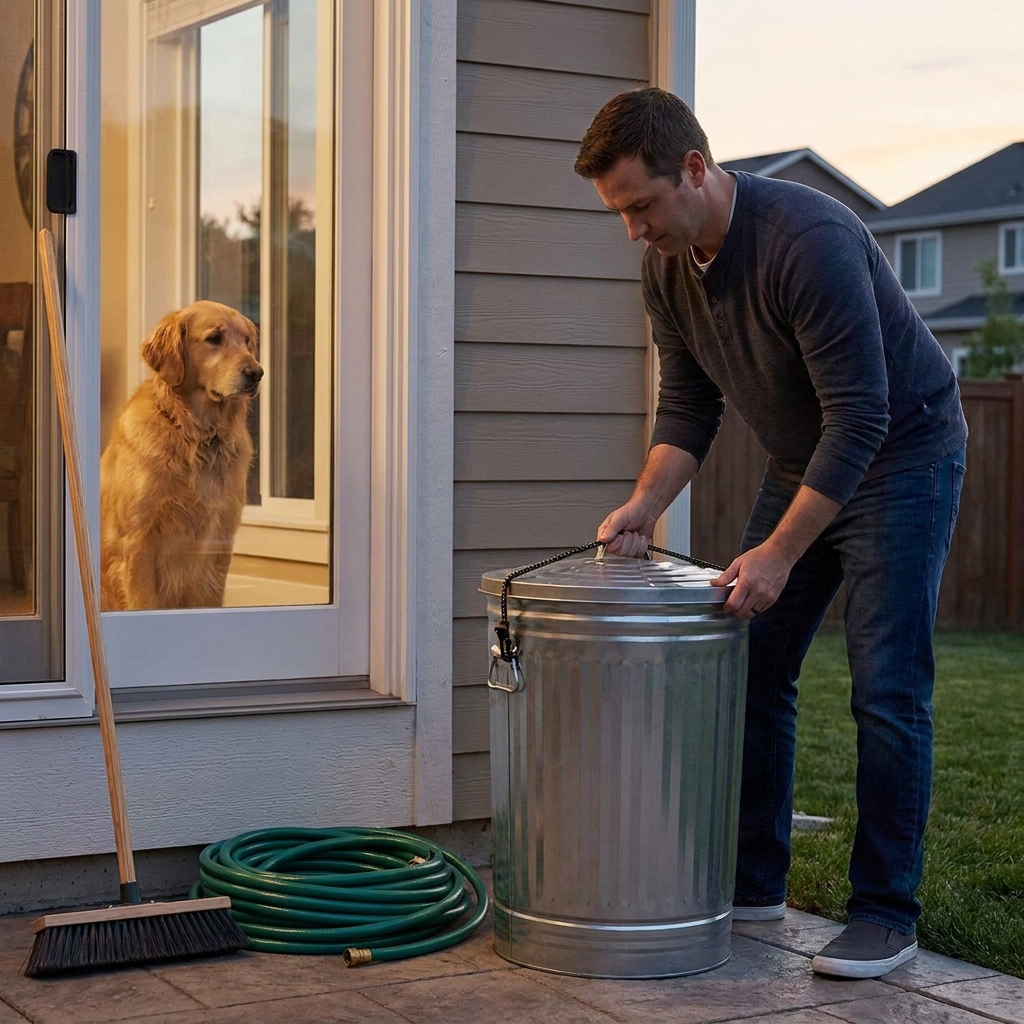 July 3–4 weekend: calm, wildlife-friendly ‘what to do tonight’ guide for pets, porch lights, and trash