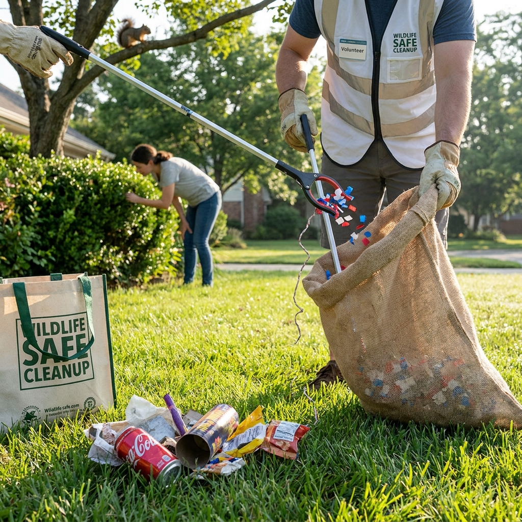 Morning-after July 4 cleanup: a wildlife-friendly checklist for picking up debris, trash, and hidden hazards