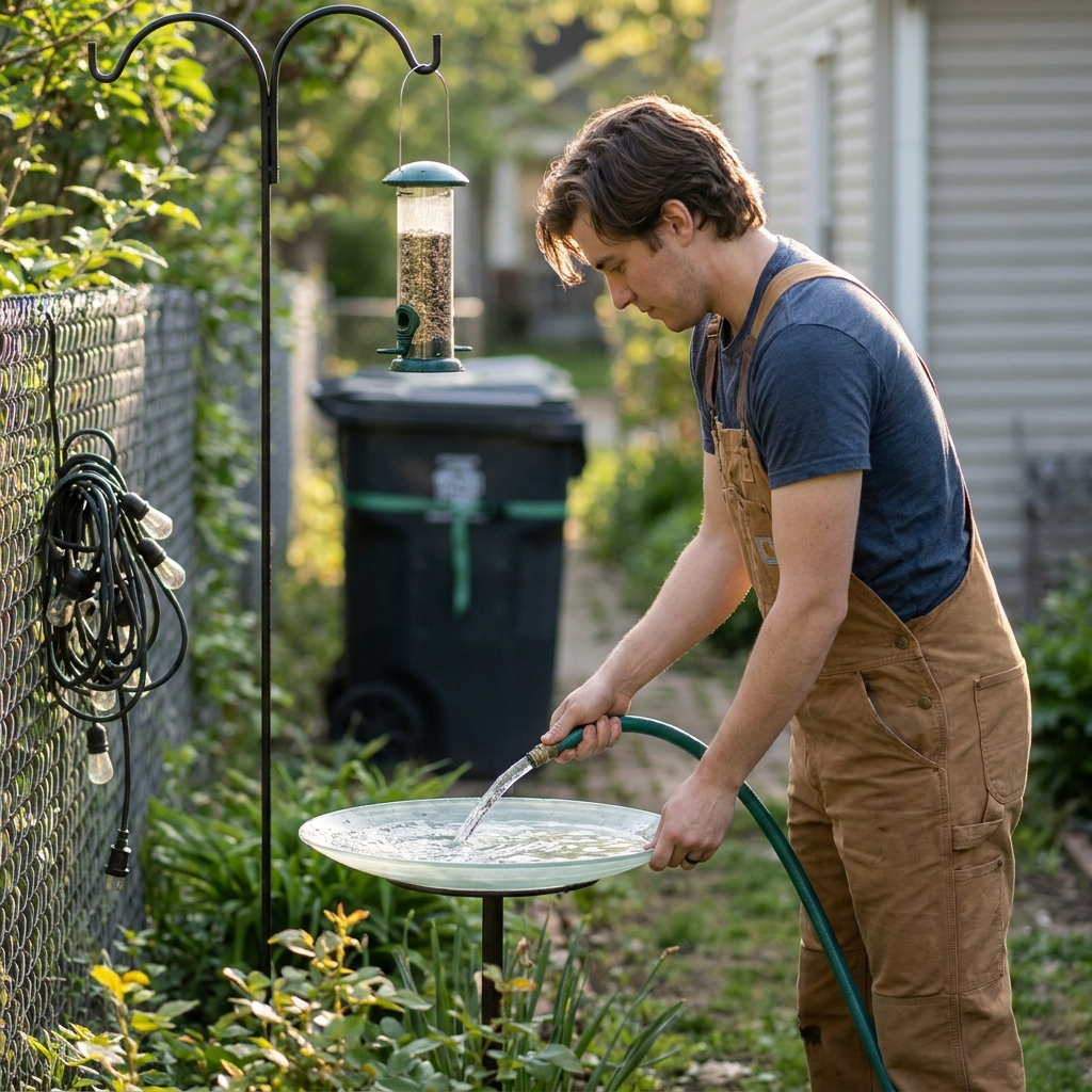 Mid-summer backyard ‘reset’ after a holiday weekend: restore calm for wildlife, birds, and pollinators
