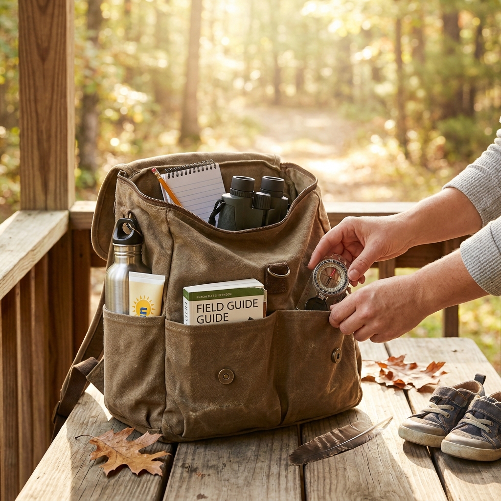 Back-to-school season starts early: a wildlife-friendly ‘pack and plan’ list for nature walks with kids and grandkids