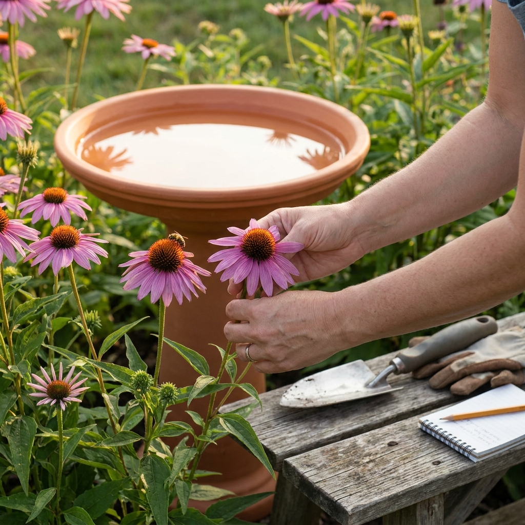 Sunday ‘reset’ for pollinators: a 15-minute late-summer routine to keep nectar, water, and habitat going in August heat